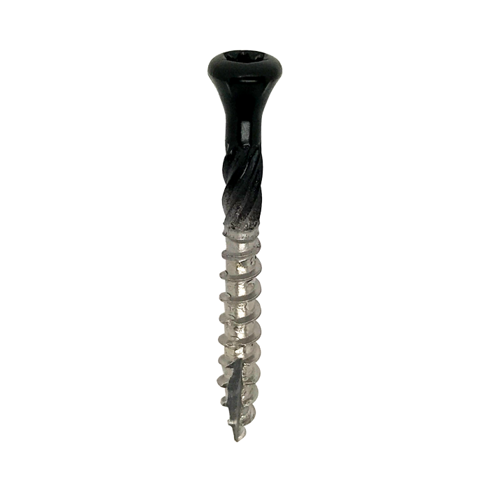 Woodies Ultimate potdekselschroef 5x50/30 rvs 410 RAL 9005 (gitzwart)