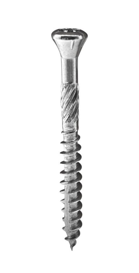 Woodies Ultimate vlonderschroef 5x60/35 rvs 410 T25 emmer